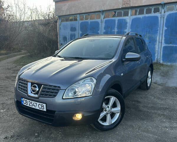 Серый Ниссан Кашкай, объемом двигателя 2 л и пробегом 190 тыс. км за 9700 $, фото 1 на Automoto.ua