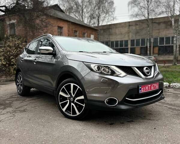 Серый Ниссан Кашкай, объемом двигателя 1.6 л и пробегом 152 тыс. км за 15600 $, фото 1 на Automoto.ua