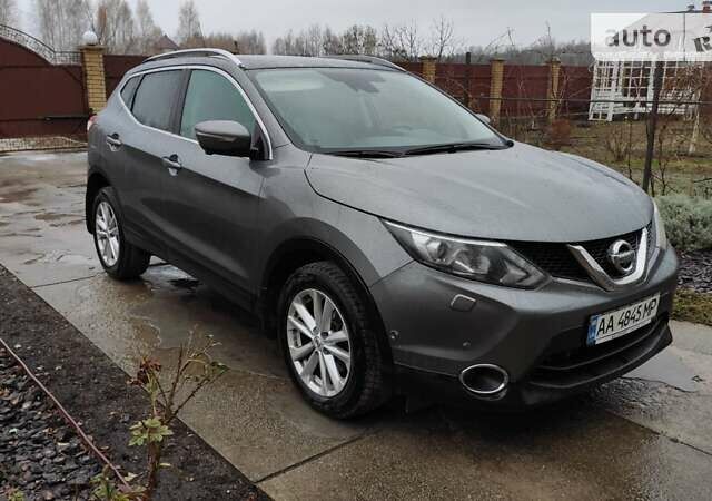 Сірий Ніссан Кашкай, об'ємом двигуна 1.6 л та пробігом 163 тис. км за 14900 $, фото 1 на Automoto.ua