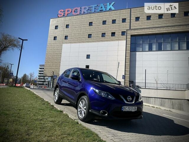 Синий Ниссан Кашкай, объемом двигателя 1.2 л и пробегом 8 тыс. км за 15500 $, фото 1 на Automoto.ua
