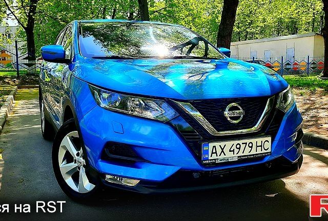Синий Ниссан Кашкай, объемом двигателя 1.2 л и пробегом 42 тыс. км за 17400 $, фото 1 на Automoto.ua