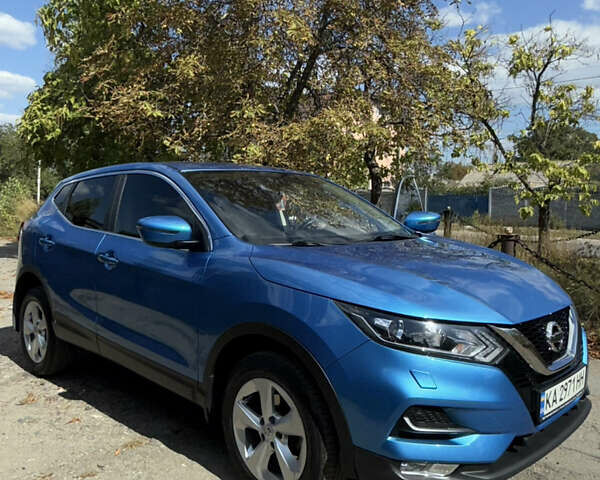 Синий Ниссан Кашкай, объемом двигателя 2 л и пробегом 58 тыс. км за 19000 $, фото 1 на Automoto.ua