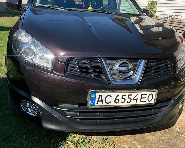 Фиолетовый Ниссан Кашкай 2, объемом двигателя 1.5 л и пробегом 198 тыс. км за 10000 $, фото 1 на Automoto.ua