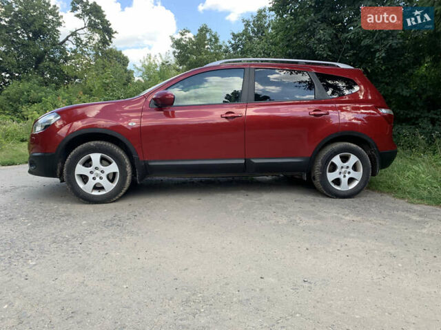 Червоний Ніссан Кашкай 2, об'ємом двигуна 1.5 л та пробігом 244 тис. км за 10799 $, фото 1 на Automoto.ua
