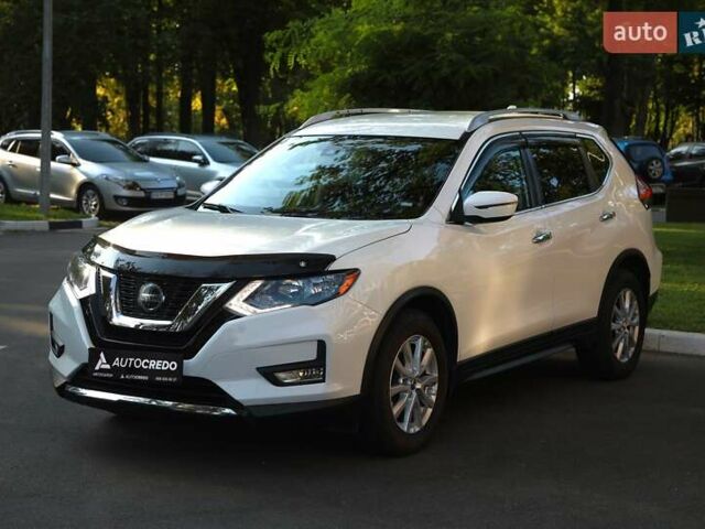 Білий Ніссан Rogue, об'ємом двигуна 2.49 л та пробігом 74 тис. км за 16500 $, фото 1 на Automoto.ua