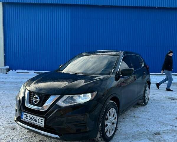 Черный Ниссан Rogue, объемом двигателя 2.49 л и пробегом 150 тыс. км за 13999 $, фото 1 на Automoto.ua