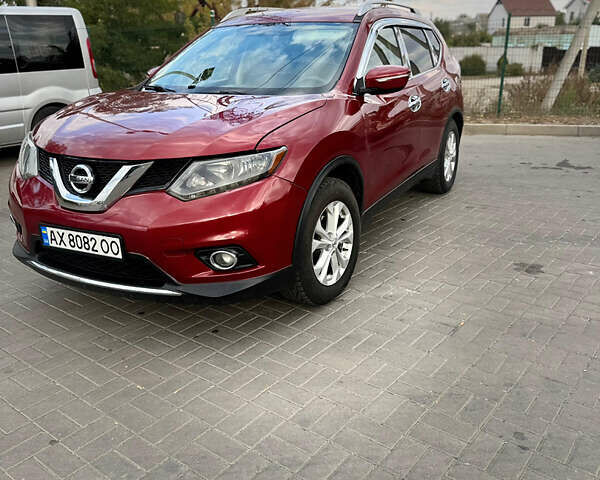 Красный Ниссан Rogue, объемом двигателя 2.49 л и пробегом 225 тыс. км за 13500 $, фото 1 на Automoto.ua