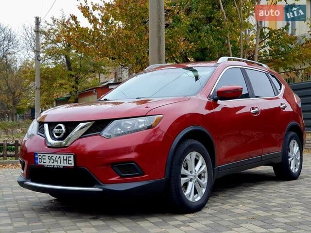 Красный Ниссан Rogue, объемом двигателя 2.49 л и пробегом 184 тыс. км за 12000 $, фото 1 на Automoto.ua