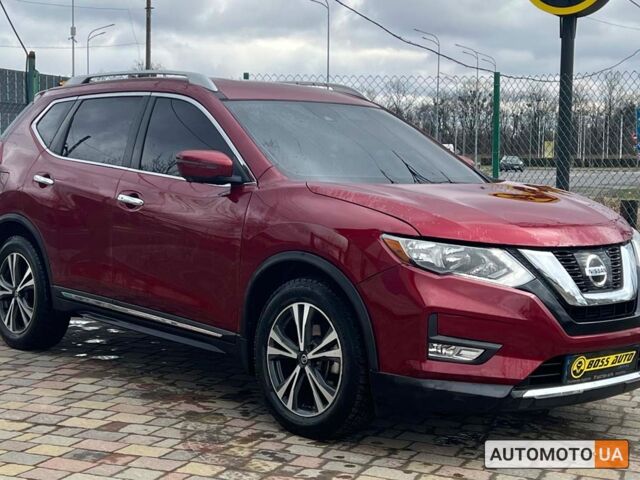 Красный Ниссан Rogue, объемом двигателя 2.5 л и пробегом 163 тыс. км за 16800 $, фото 1 на Automoto.ua
