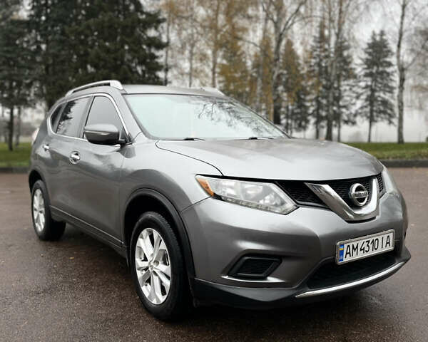 Сірий Ніссан Rogue, об'ємом двигуна 2.5 л та пробігом 218 тис. км за 10800 $, фото 1 на Automoto.ua