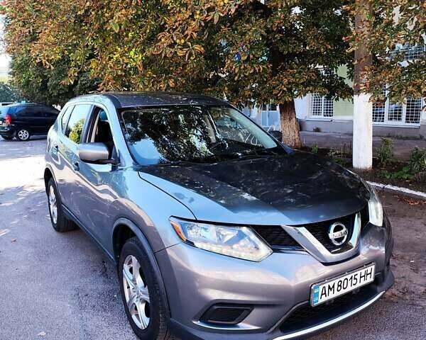 Сірий Ніссан Rogue, об'ємом двигуна 2.49 л та пробігом 220 тис. км за 11500 $, фото 1 на Automoto.ua