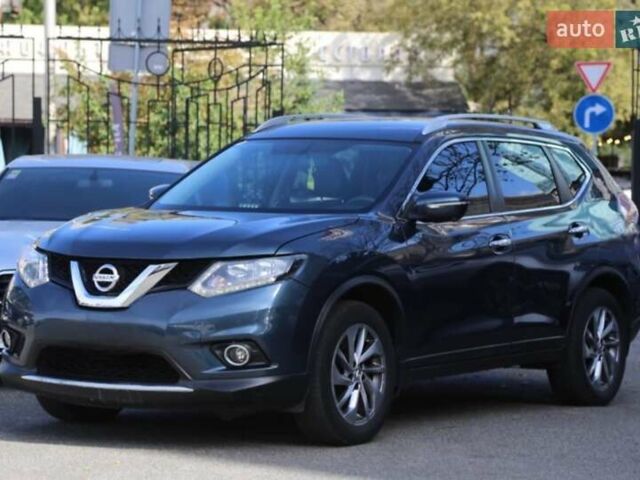 Синий Ниссан Rogue, объемом двигателя 2.5 л и пробегом 213 тыс. км за 11000 $, фото 1 на Automoto.ua