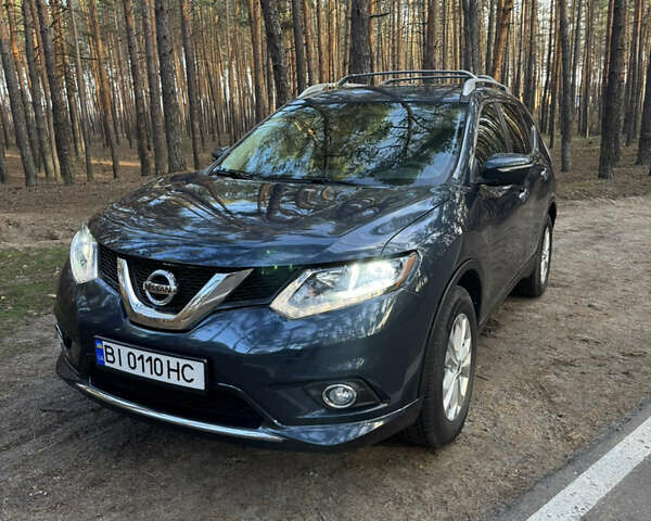 Синий Ниссан Rogue, объемом двигателя 2.49 л и пробегом 160 тыс. км за 12700 $, фото 1 на Automoto.ua