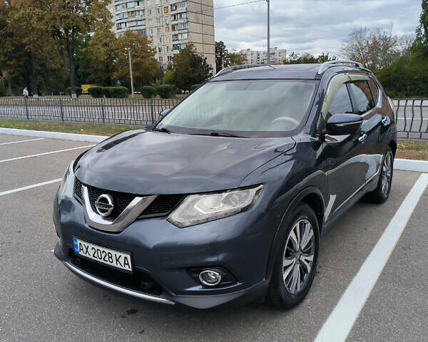 Синий Ниссан Rogue, объемом двигателя 2.49 л и пробегом 137 тыс. км за 13200 $, фото 1 на Automoto.ua