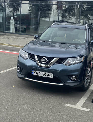 Синий Ниссан Rogue, объемом двигателя 2.5 л и пробегом 220 тыс. км за 12000 $, фото 1 на Automoto.ua