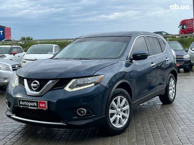 Синий Ниссан Rogue, объемом двигателя 2.5 л и пробегом 277 тыс. км за 10790 $, фото 1 на Automoto.ua