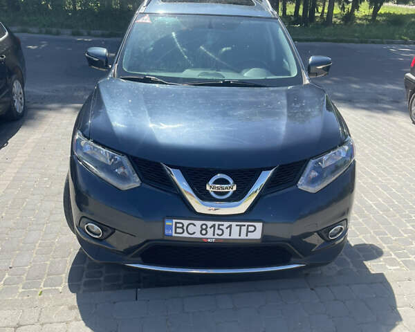 Синий Ниссан Rogue, объемом двигателя 2.49 л и пробегом 197 тыс. км за 12600 $, фото 1 на Automoto.ua
