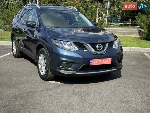Синий Ниссан Rogue, объемом двигателя 2.5 л и пробегом 106 тыс. км за 12700 $, фото 1 на Automoto.ua