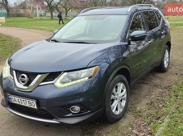 Синій Ніссан Rogue, об'ємом двигуна 2.5 л та пробігом 152 тис. км за 14000 $, фото 1 на Automoto.ua