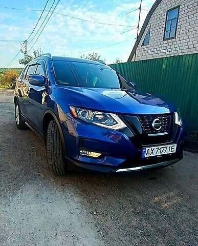Синий Ниссан Rogue, объемом двигателя 2.5 л и пробегом 99 тыс. км за 15800 $, фото 1 на Automoto.ua