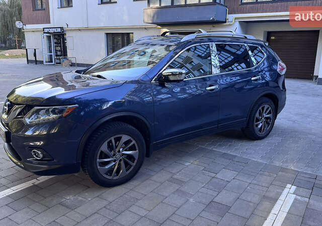Синий Ниссан Rogue, объемом двигателя 2.49 л и пробегом 109 тыс. км за 16200 $, фото 1 на Automoto.ua