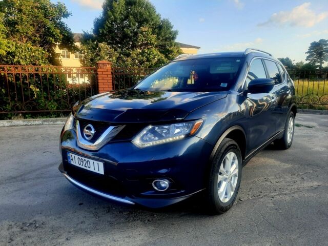 Синий Ниссан Rogue, объемом двигателя 2.5 л и пробегом 235 тыс. км за 14500 $, фото 1 на Automoto.ua