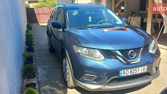 Синий Ниссан Rogue, объемом двигателя 2.49 л и пробегом 216 тыс. км за 11999 $, фото 1 на Automoto.ua