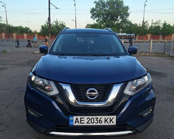 Синий Ниссан Rogue, объемом двигателя 2.49 л и пробегом 101 тыс. км за 16000 $, фото 1 на Automoto.ua