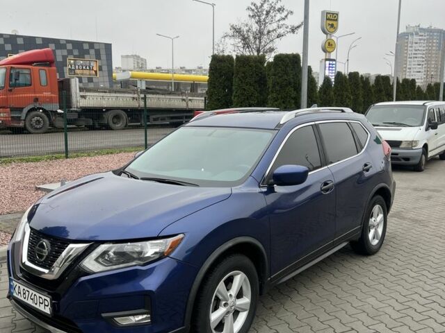 Синий Ниссан Rogue, объемом двигателя 2.5 л и пробегом 134 тыс. км за 13700 $, фото 1 на Automoto.ua