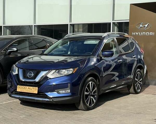 Синий Ниссан Rogue, объемом двигателя 2.5 л и пробегом 125 тыс. км за 15900 $, фото 1 на Automoto.ua