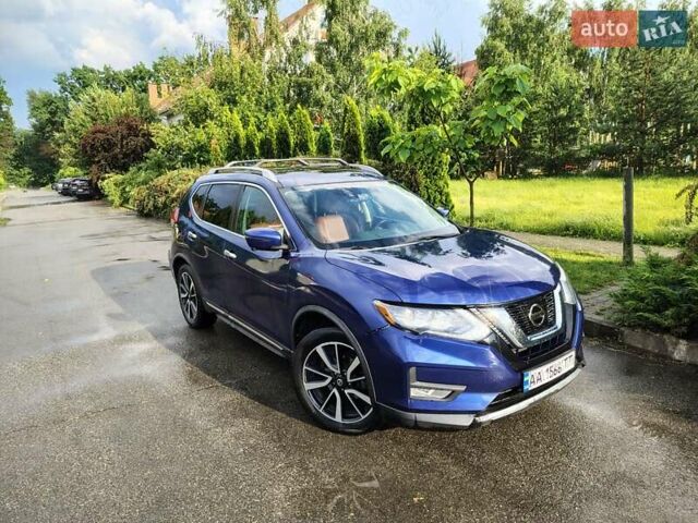 Синій Ніссан Rogue, об'ємом двигуна 2.49 л та пробігом 152 тис. км за 17250 $, фото 1 на Automoto.ua