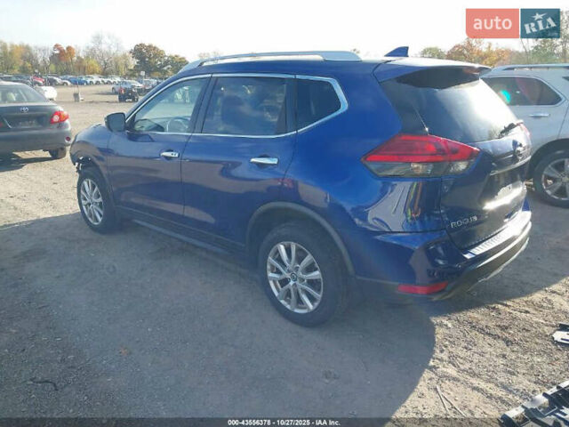 Синий Ниссан Rogue, объемом двигателя 2.5 л и пробегом 215 тыс. км за 8500 $, фото 1 на Automoto.ua