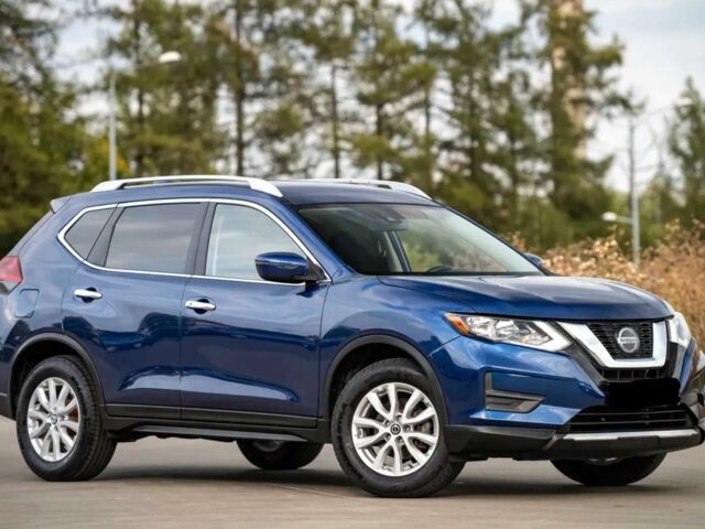Синий Ниссан Rogue, объемом двигателя 2.5 л и пробегом 80 тыс. км за 10800 $, фото 1 на Automoto.ua