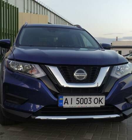 Синий Ниссан Rogue, объемом двигателя 2.49 л и пробегом 28 тыс. км за 16000 $, фото 1 на Automoto.ua