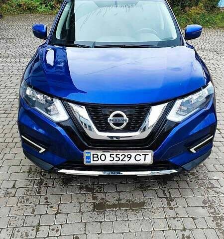 Синий Ниссан Rogue, объемом двигателя 2.49 л и пробегом 98 тыс. км за 15500 $, фото 1 на Automoto.ua