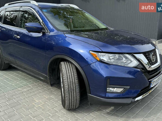 Синий Ниссан Rogue, объемом двигателя 2.49 л и пробегом 73 тыс. км за 14000 $, фото 1 на Automoto.ua