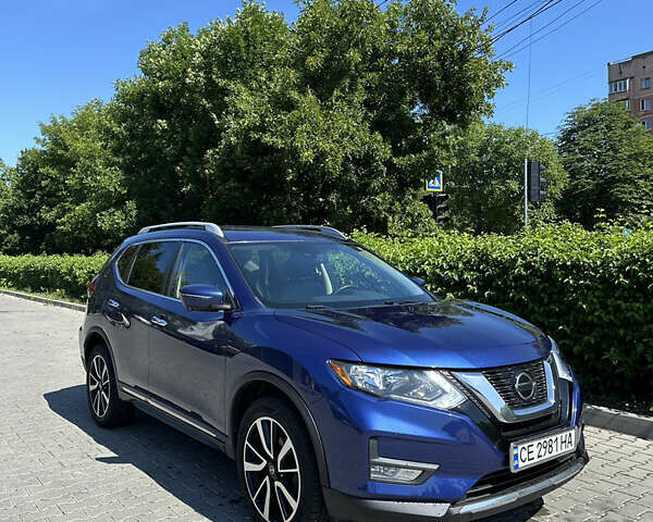 Синий Ниссан Rogue, объемом двигателя 2.49 л и пробегом 147 тыс. км за 18500 $, фото 1 на Automoto.ua