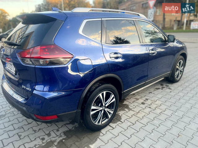 Синий Ниссан Rogue, объемом двигателя 2.5 л и пробегом 77 тыс. км за 18750 $, фото 1 на Automoto.ua