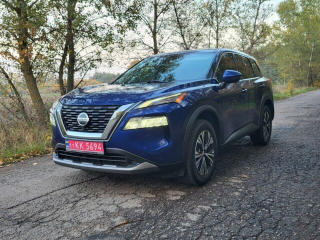 Синий Ниссан Rogue, объемом двигателя 2.5 л и пробегом 56 тыс. км за 22000 $, фото 1 на Automoto.ua