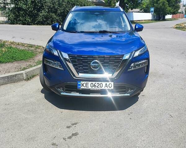 Синий Ниссан Rogue, объемом двигателя 2.49 л и пробегом 57 тыс. км за 25000 $, фото 1 на Automoto.ua