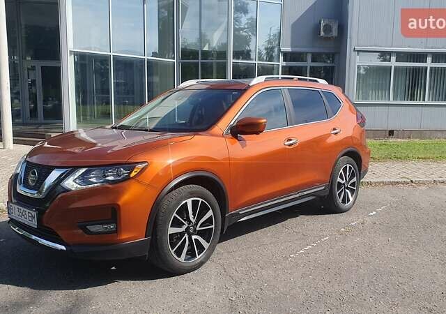 Оранжевый Ниссан Rogue, объемом двигателя 2.49 л и пробегом 92 тыс. км за 17900 $, фото 1 на Automoto.ua