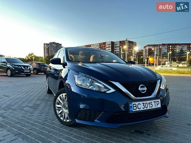 Синий Ниссан Сентра, объемом двигателя 1.8 л и пробегом 169 тыс. км за 9200 $, фото 1 на Automoto.ua