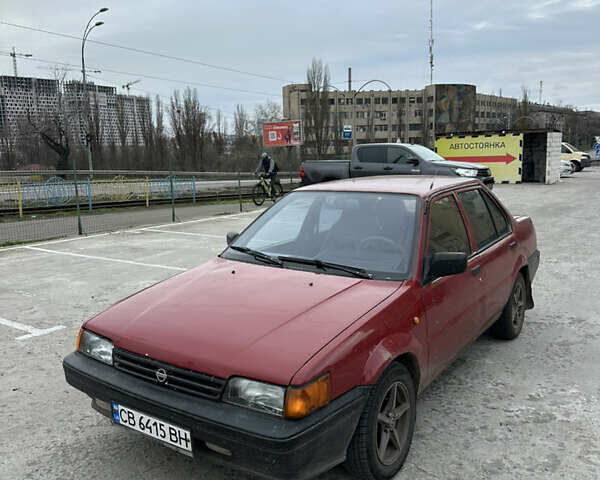 Червоний Ніссан Санні, об'ємом двигуна 1.68 л та пробігом 280 тис. км за 1500 $, фото 1 на Automoto.ua