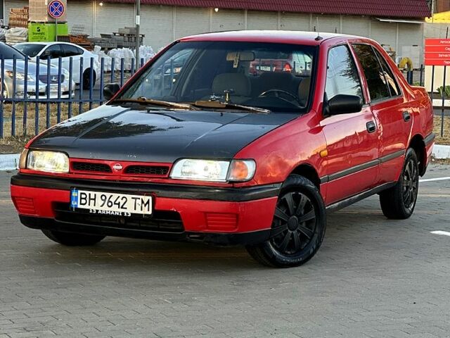 Красный Ниссан Санни, объемом двигателя 1.4 л и пробегом 350 тыс. км за 1850 $, фото 1 на Automoto.ua