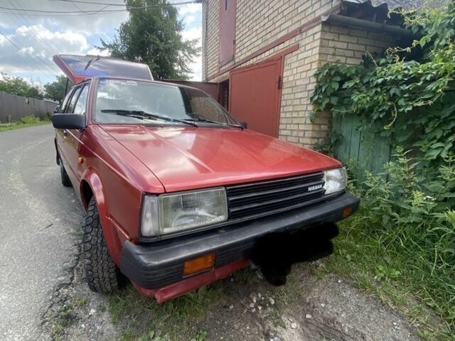 Красный Ниссан Санни, объемом двигателя 1.7 л и пробегом 250 тыс. км за 241 $, фото 1 на Automoto.ua