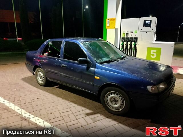 Синий Ниссан Санни, объемом двигателя 1.4 л и пробегом 600 тыс. км за 950 $, фото 1 на Automoto.ua