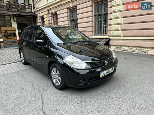 Чорний Ніссан Тііда, об'ємом двигуна 1.6 л та пробігом 220 тис. км за 6200 $, фото 1 на Automoto.ua