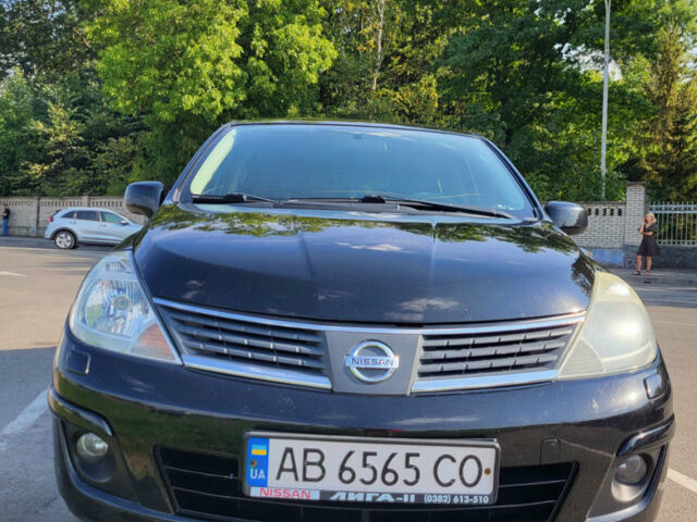 Чорний Ніссан Тііда, об'ємом двигуна 1.6 л та пробігом 200 тис. км за 5999 $, фото 1 на Automoto.ua