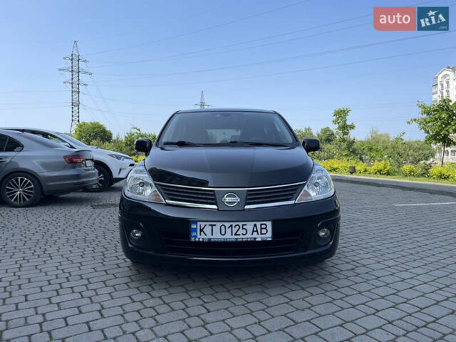 Черный Ниссан Тиида, объемом двигателя 1.8 л и пробегом 140 тыс. км за 6700 $, фото 1 на Automoto.ua