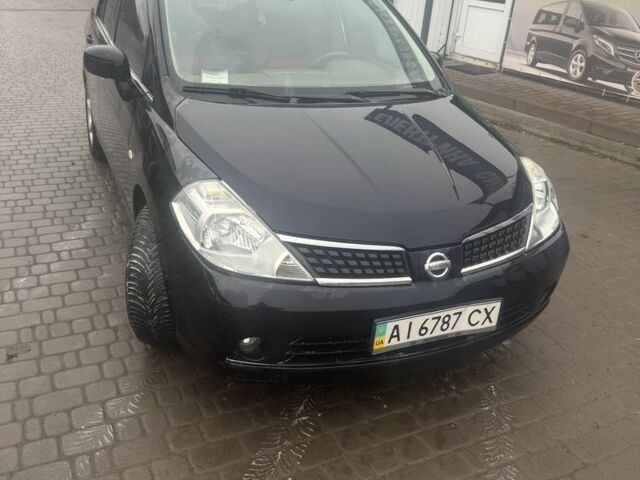 Чорний Ніссан Тііда, об'ємом двигуна 1.6 л та пробігом 150 тис. км за 5600 $, фото 1 на Automoto.ua